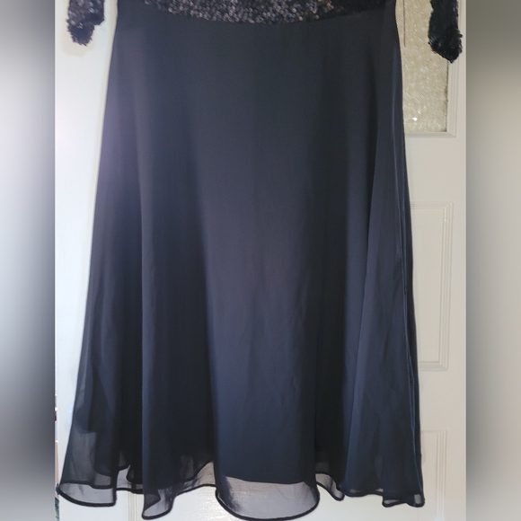 ❤️ NWT-Marina-Opaque Sequin Party dress-Size 16 Black - Picture 4 of 6
